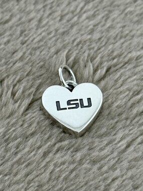 Louisiana State University Small Heart Charm